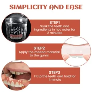 AEXZR™ Silicone Reline Denture Set