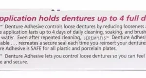 JEREMYTIS™Thermoplastic Denture Adhesive