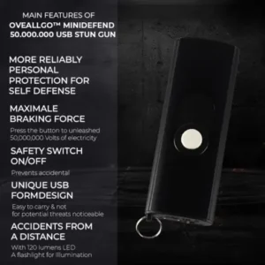 Oveallgo™ MiniDefend 50.000.000 USB Stun Gun