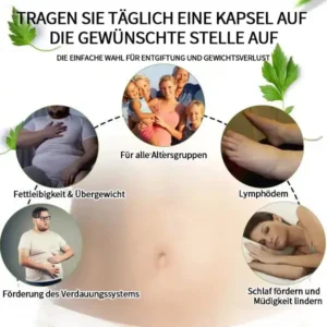 AAFQ™ Bienenvenen-Lymphdrainage-Schlankheitskapseln