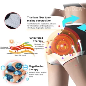 Anyidea™ Medical Grade Titanium Fiber Self-heating Tourmaline Shaping Shorts