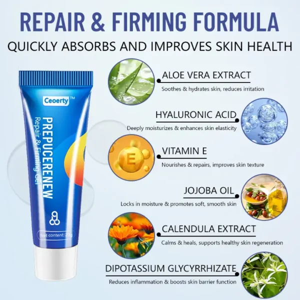 Ceoerty™ PrepuceRenew Repair & Firming Gel