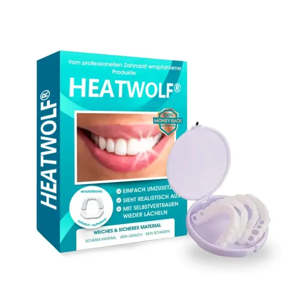 HEATWOLF® Einstellbarer Zahnersatz mit Schnappverschluss