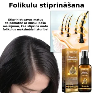 LOVILDS™ Biotīna matu augšanas serums