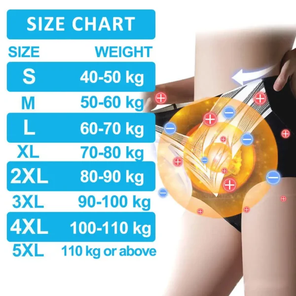 Medical Grade Titanium Fiber Tourmaline Shaping Shorts