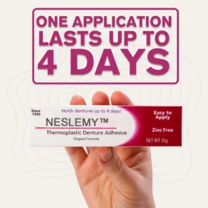 NESLEMY™ Thermoplastic Denture Adhesive