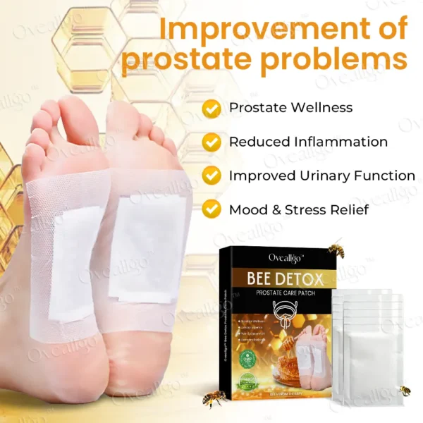 Oveallgo™ PRO Bee Detox Prostate Care Patch