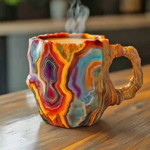 2024 New Mineral Crystal Coffee Mugs