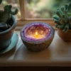 2025 New Aura Crystal Candle