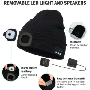 3-in-1 Function Bluetooth Beanie