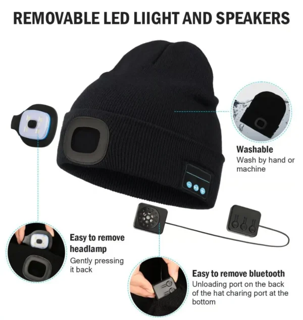 3-in-1 Function Bluetooth Beanie