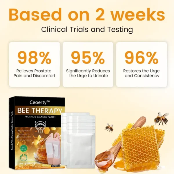 Ceoerty™ Bee Therapy Prostate Balance Patch