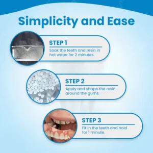 Ceoerty™ EaseFit Silicone Denture Kit