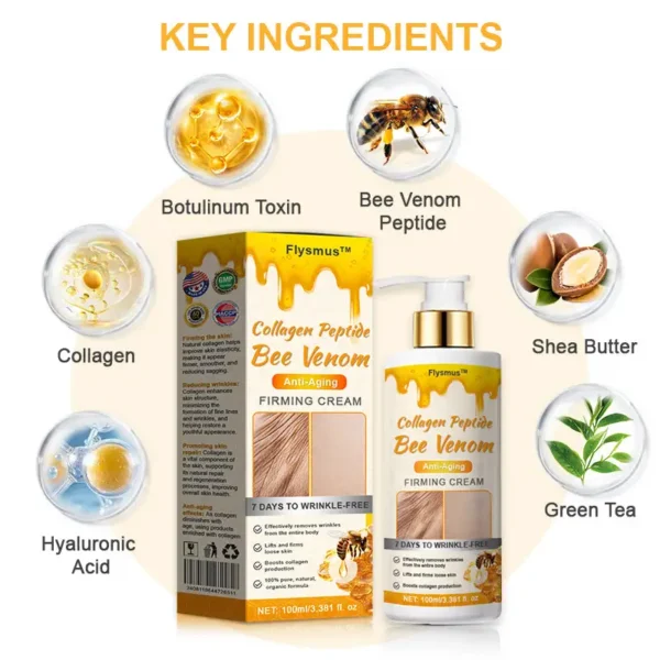 FlysMus™ Collagen Peptide Bee Venom Anti-Aging Firming Cream