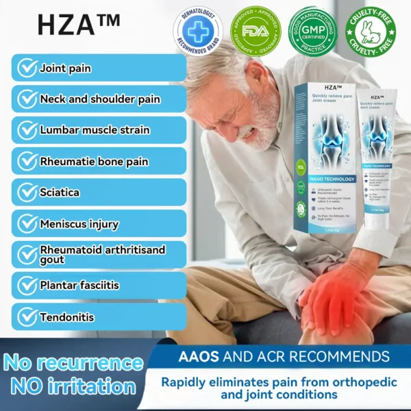 HZA™ Joint Repair Cream