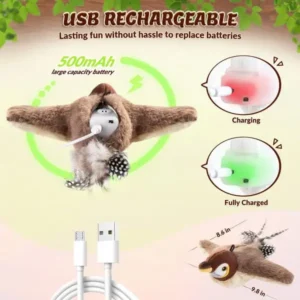 Interactive Chirping Bird Cat Toy