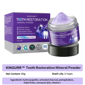 KINGURR™ TeethRestoration Mineral Powder