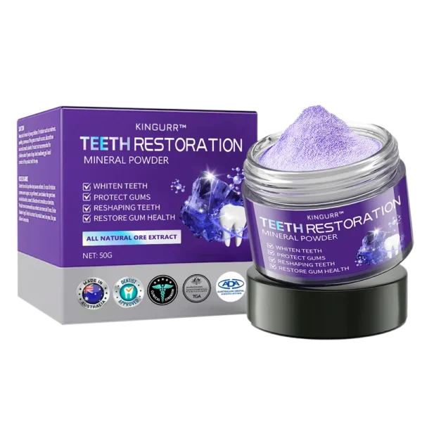 KINGURR™ TeethRestoration Mineral Powder