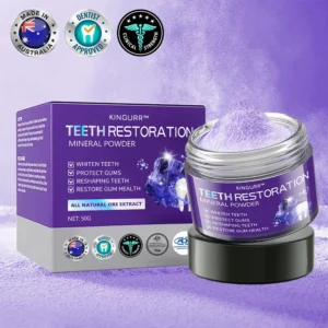 KINGURR™ TeethRestoration Mineral Powder