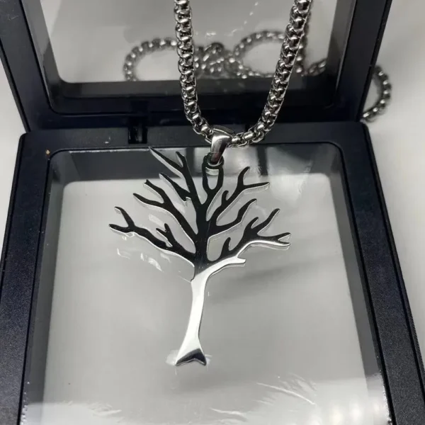 Leafless Tree Pendant Necklace