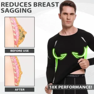 MaleFit™ ManSculpting Long Sleeve Compression Top