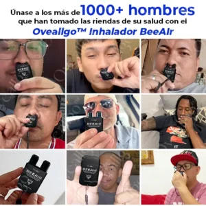 Oveallgo™ BeeAir Inhalador nasal de doble orificio para el bienestar de la próstata