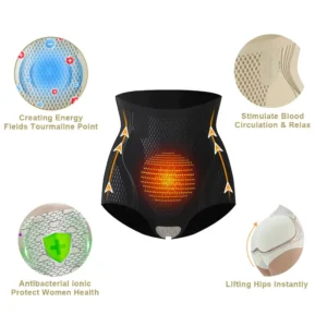 PEARLMOON™ Micro Vibration Massage Module Ice Silk Shaping Shorts