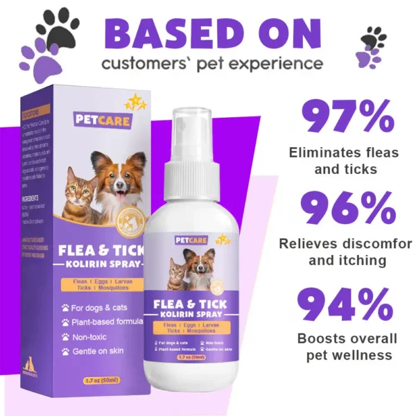 PetCare™ Flea & Tick Kolirin Spray