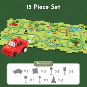 PuzzleRacer™ Kids Car Track Set