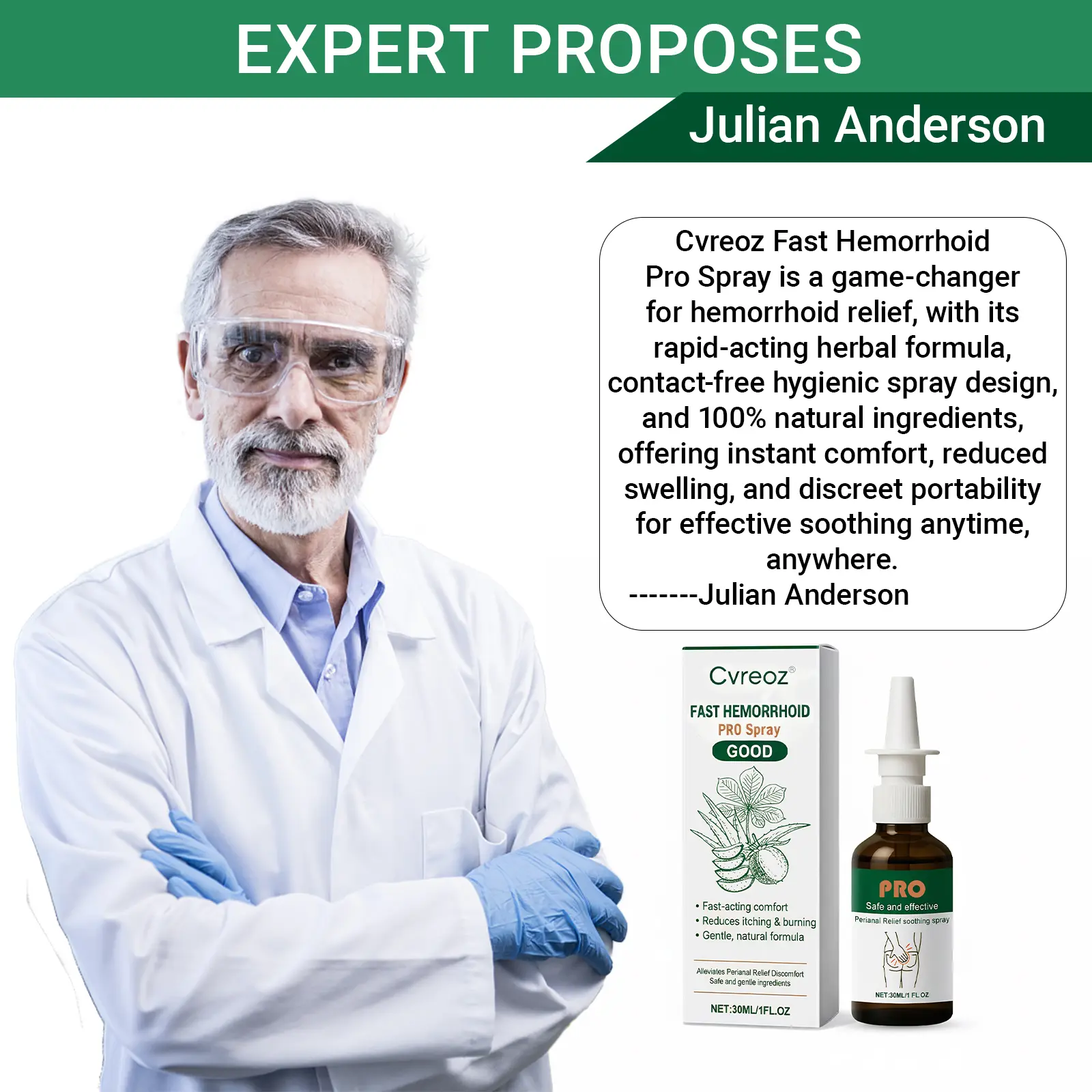🖤🔥𝘽𝙡𝙖𝙘𝙠 𝙁𝙧𝙞𝙙𝙖𝙮 𝙨𝙖𝙡𝙚 | Cvreoz® Fast Hemorrhoid PRO Spray