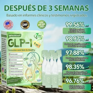 𝐁𝐮𝐢𝐥𝐝𝐋𝐞𝐚𝐟® 𝑮𝑳𝑷-1 𝐅𝐢𝐭 & 𝐕𝐢𝐭𝐚𝐥 8 en 1 𝐒𝐨𝐥𝐮𝐜𝐢ó𝐧 𝐎𝐫𝐚𝐥🥇 (Solo una vez al día, cambios visibles en 7 días) Para obesidad, salud cardiovascular, diabetes, apnea del sueño, salud intestinal, problemas articulares y más(副本)