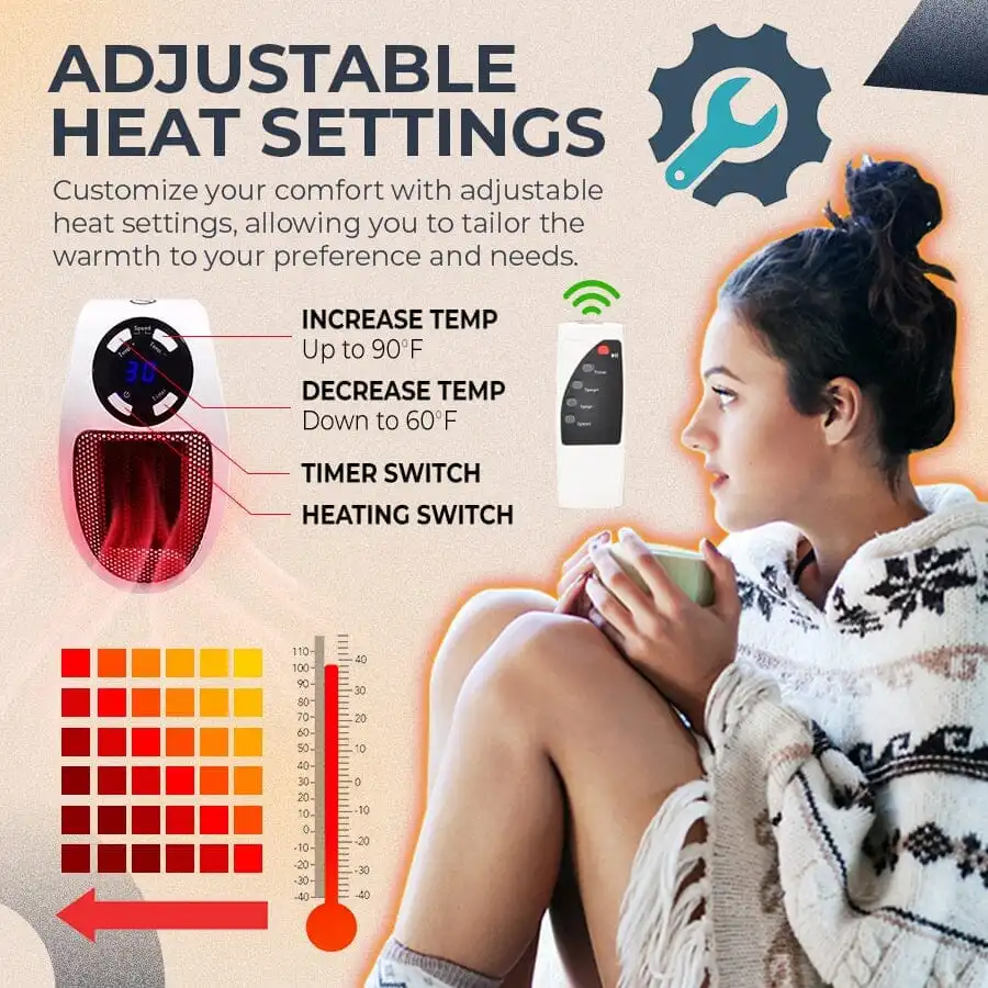 ✨ NESLEMY: Calienta tu espacio en minutos y deleita con un invierno lleno de comodidad!❄🔥