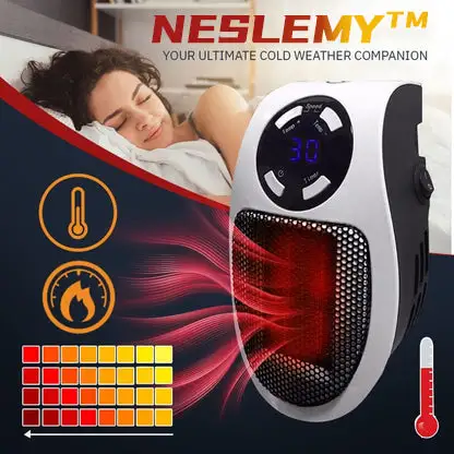 ✨ NESLEMY: Calienta tu espacio en minutos y deleita con un invierno lleno de comodidad!❄🔥
