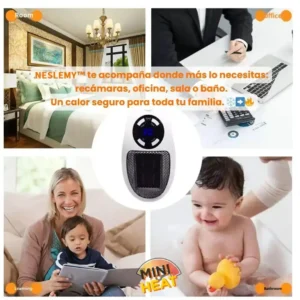 ✨ NESLEMY: Calienta tu espacio en minutos y deleita con un invierno lleno de comodidad!❄🔥