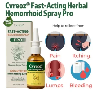 ✨Celebrating Thanksgiving: 60% OFF🌿Cvreoz® Fast-Acting Herbal Hemorrhoid Spray Pro