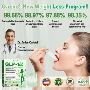 FDA Certified 👨‍🔬 Cvreoz® GLP-1 Eight-in-One Oral Health Solution 🍀 Scientifically formulated to support weight management, cardiovascular health, diabetes balance, sleep apnea, joint comfort, and more