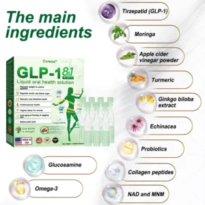 FDA Certified 👨‍🔬 Cvreoz® GLP-1 Eight-in-One Oral Health Solution 🍀 Scientifically formulated to support weight management, cardiovascular health, diabetes balance, sleep apnea, joint comfort, and more