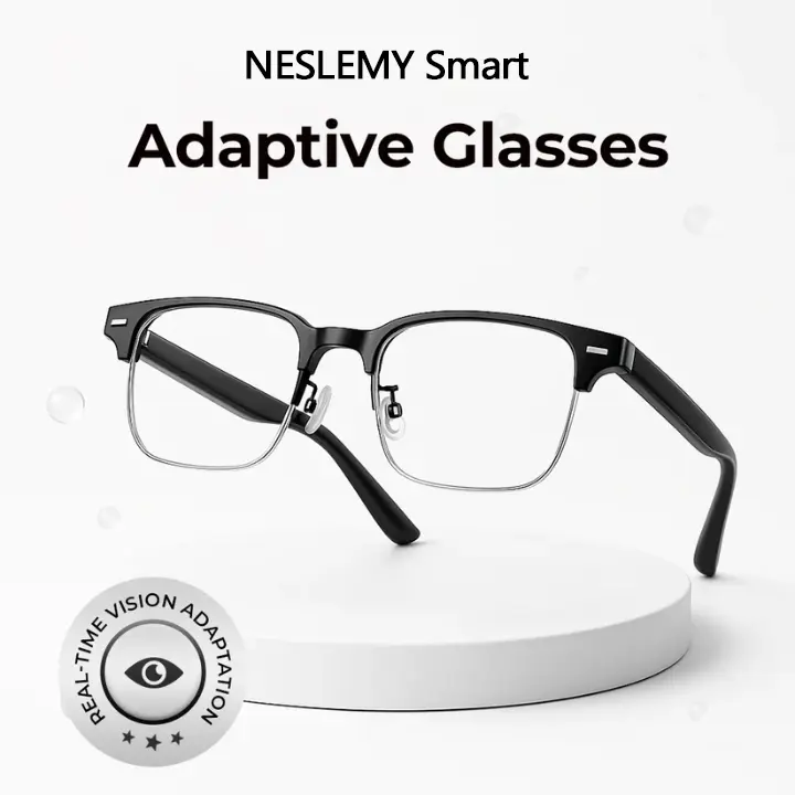 LIMITED TIME OFFER - 50% OFF NESLEMY™ Smart Glasses with Adaptive Light Control