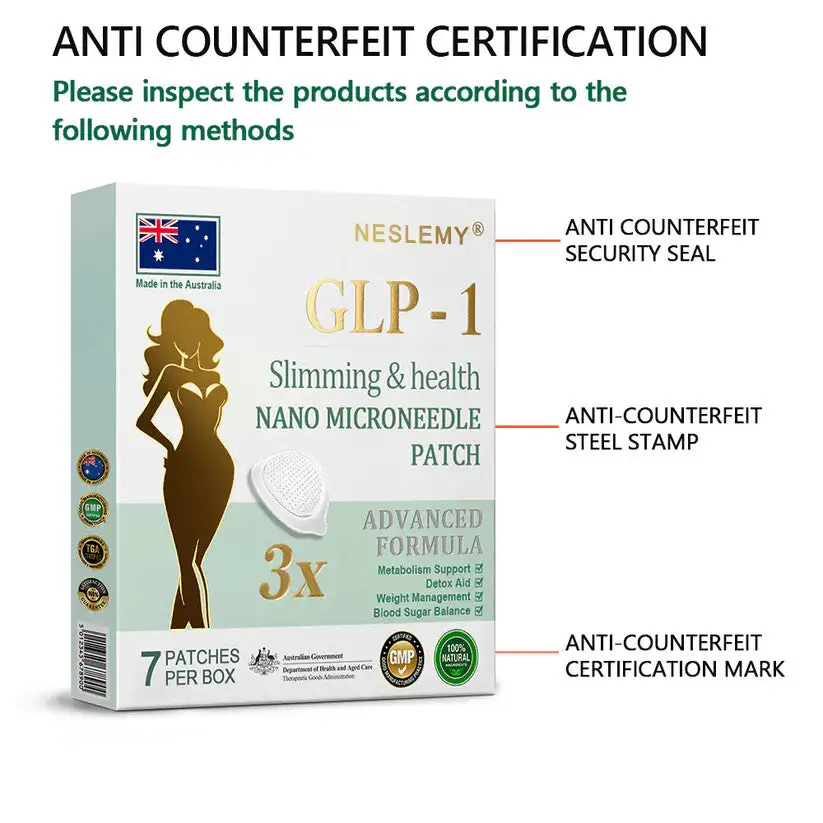 【Last Day Promotion 60% OFF】💕NESLEMY®Tirzepatide Slimming & health NANO MICRONEEDLE PATCH👑(Zero Pain, 24/7 Release | Lose 9 kg FAST | 90% Sugar Drop | )💕