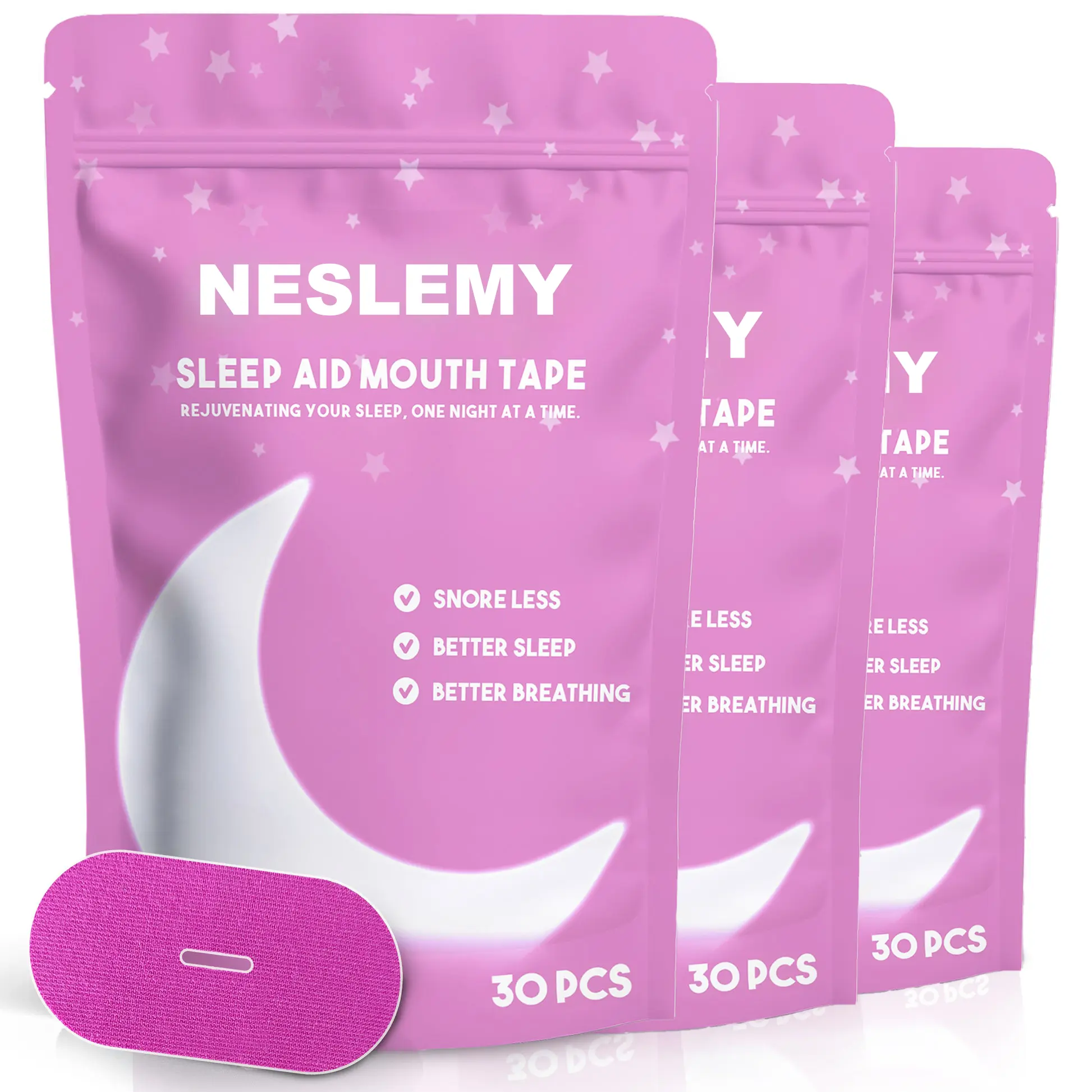 NESLEMY- Breathable Mouth Tape for Rest & Recovery
