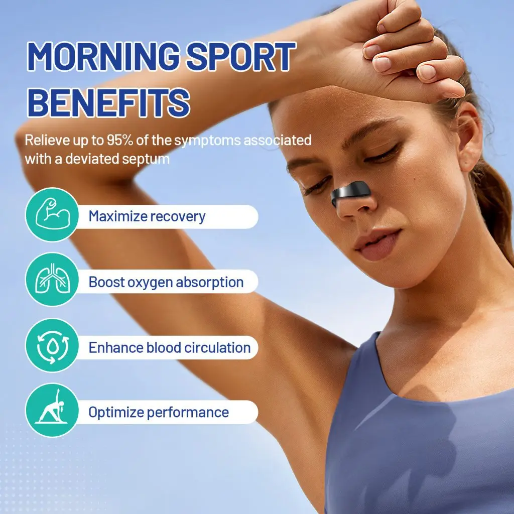 NESLEMY™ Magnetic Nasal Strip Starter Kit (Reusable) – Breathe Better for Training & Sleep