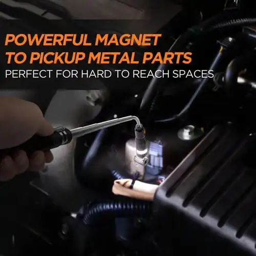 Neslemy™ Upgraded Magnetic Pick-Up Tool – See It. Reach It. Grab It.