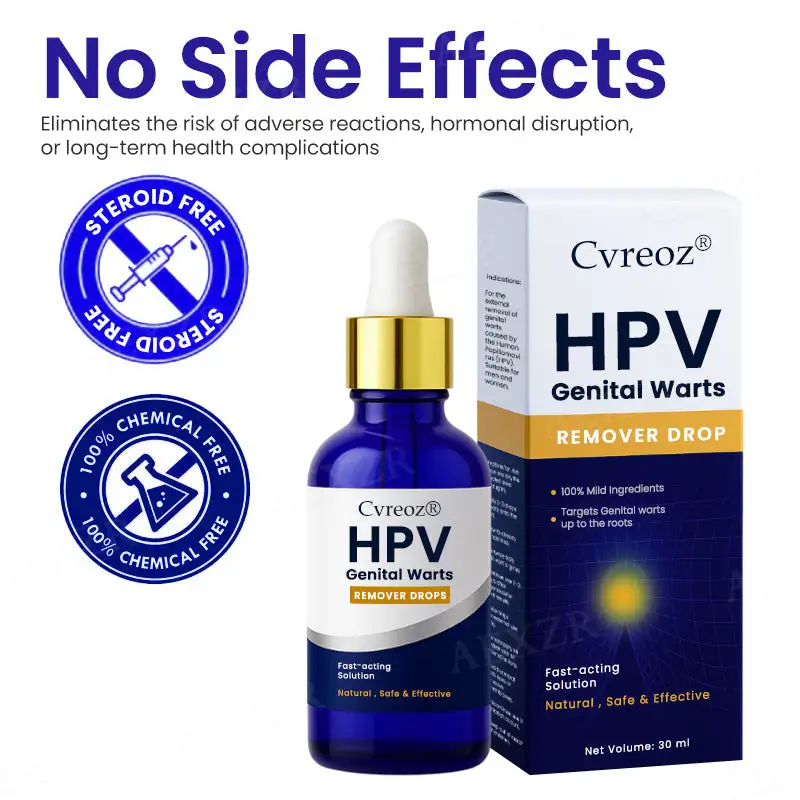 🏷️ EXCLUSIVE DEAL! 50% OFF - Cvreoz® HPV Genital Warts Remover Drop