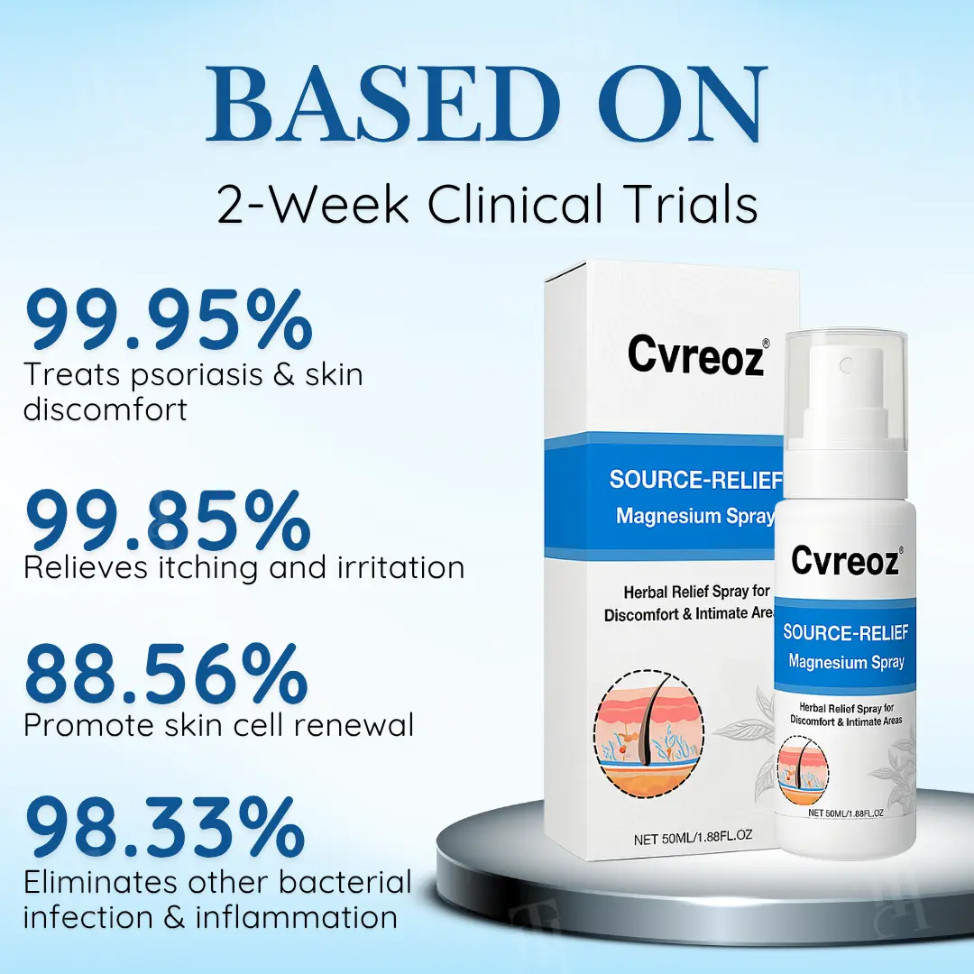 🏷️ EXCLUSIVE DEAL! 64% OFF - Cvreoz® Source-Relief Magnesium Spray