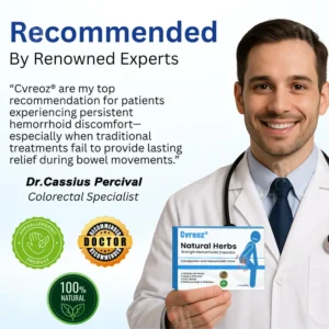 Cvreoz® Natural Herbs Strength Hemorrhoids Capsules