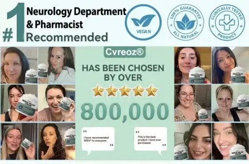 Cvreoz® Nerve Repair &Pain Relief Magnesium Cream