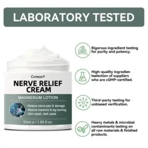 Cvreoz® Nerve Repair &Pain Relief Magnesium Cream