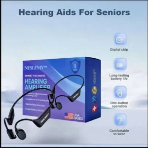 🎄💖Final 3 Hours:50%ОFF💥🔥NESLEMY™ osseous conduction Ergonomic Bone-Vibration Clarity Earphones