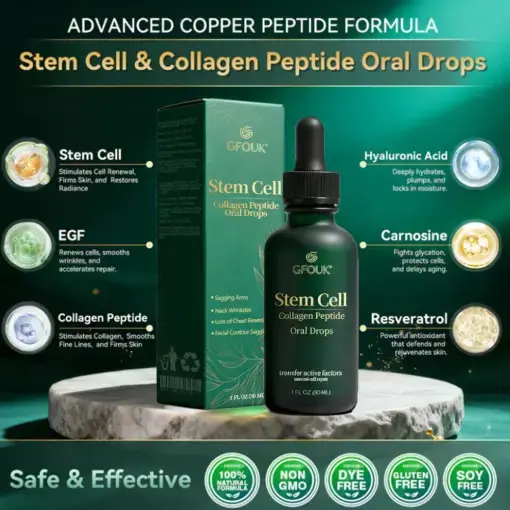GFOUK® Stem Cell & Collagen Peptide Oral Drops