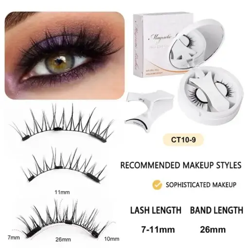 NESLEMY® MAGNETIC Eyelashes Kit-3-Second Installation